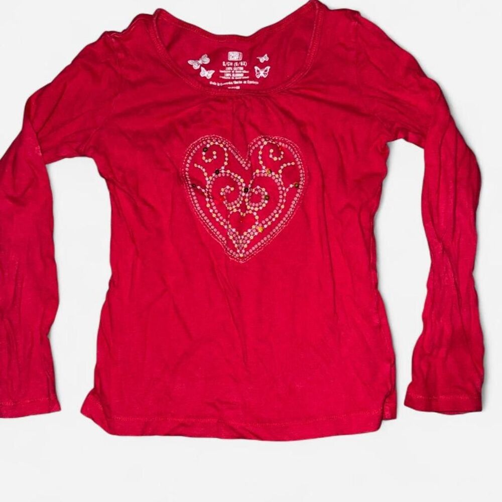 Girl's Red Shirt